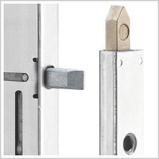 Round bolt lock with shootbolt by Hoppe