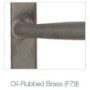 Hoppe Oil Rubbed Brass
