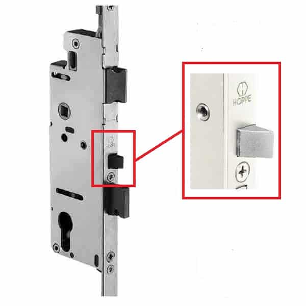 Yes, I see that I do have a spring loaded mis-handling device on my existing door lock.