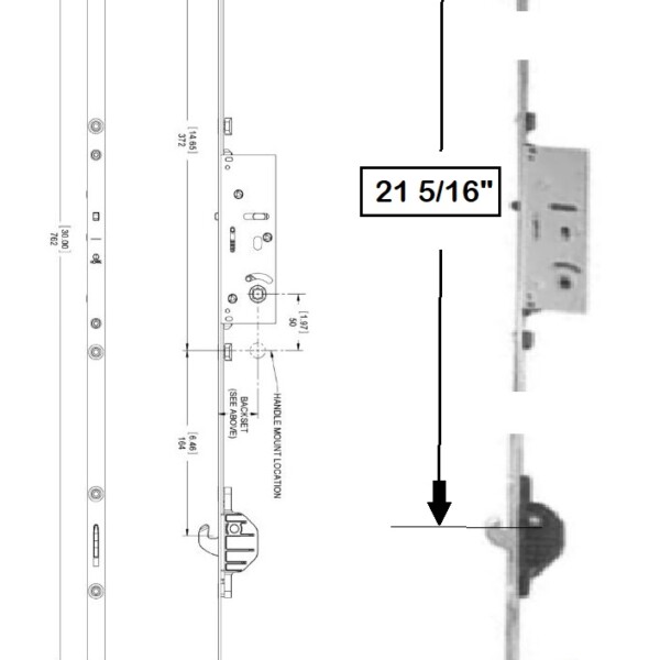 Hoppe sliding door hook locks