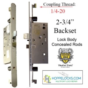 Weather Shield Concealed lock iwp-56-127-a