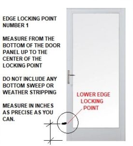 Lower Edge Locking Point Location