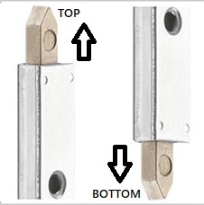 Top and Bottom shoot bolts