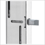 Hoppe round bolt lock for therma tru doors